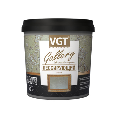 Состав лессирующий VGT Gallery полупрозрачный жемчуг 0,9кг (неморозостойкий)