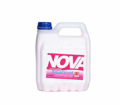 Грунт глубокого проникновения NOVA аква концентрат (1:5) 3,0 л