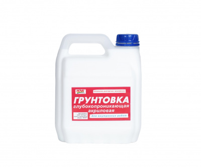 Грунтовка глубокого проникновения NOVA для внутренних работ 5,0 л