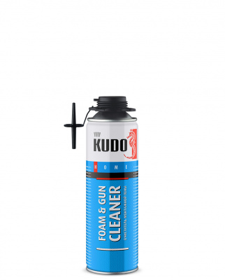 Очиститель монтажной пены KUDO HOME FOAM&GAN CLEANER 650мл