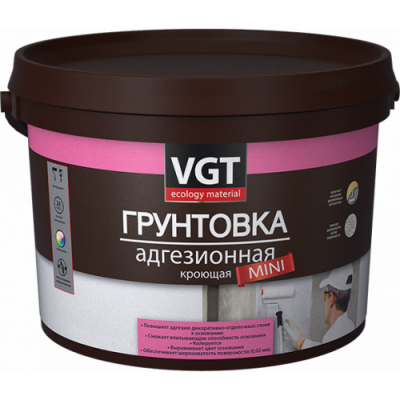 Грунтовка адгезионная VGT ВД-АК-0301 кроющая Mini 3кг