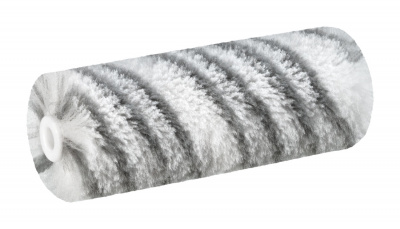 Валик 10 см полиэстер, серые полосы, d 15мм, ворс 12мм Колор Эксперт