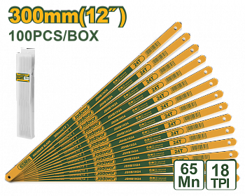 Полотно ножовочное по металлу 300мм 1шт JADEVER