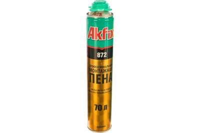 Пена профессиональная Akfix 872 монтажная 1020гр