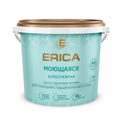 Краска моющаяся Erica 6,5 кг