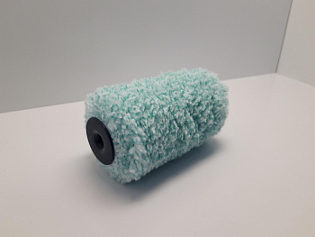 Валик 10 см Roughtex, полимикс, бирюзовый, d30мм, ворс 17мм Колор Эксперт