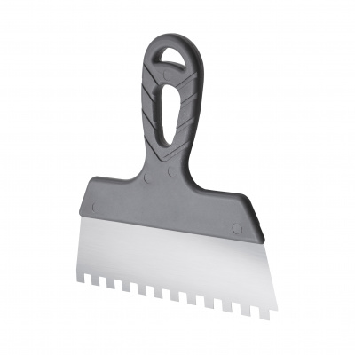 Шпатель зубчатый Эксперт 200мм, 8х8мм, нержавеющая сталь