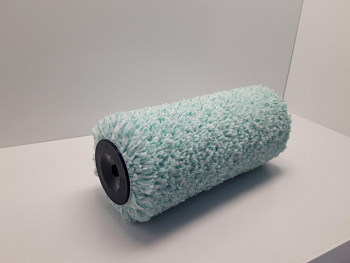 Валик 18 см Roughtex, полимикс, бирюзовый, d48мм, ворс 17мм Колор Эксперт