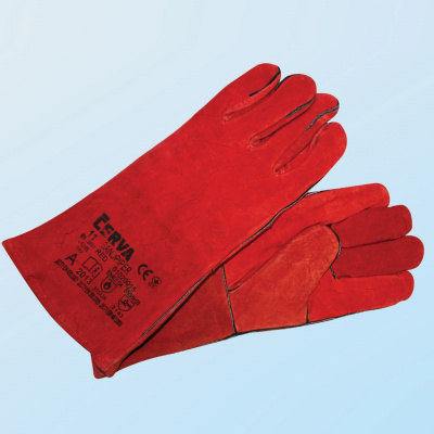 Краги спилковые сварщика по типу "Трек"