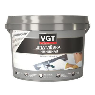 Шпатлевка финишная VGT Premium 16кг