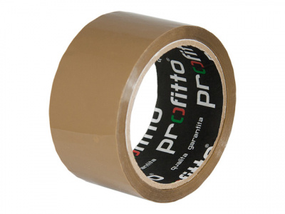 Лента клейкая упаковочная 48мм*55м тёмная PROFITTO