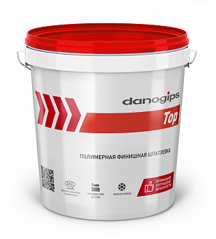 Шпатлевка полимерная финишная "Danogips TOP" 24кг