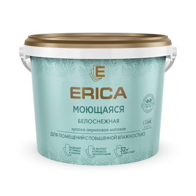 Краска моющаяся Erica 4,5 кг