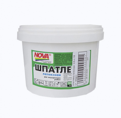 Шпатлевка латексная NOVA 0,8 кг
