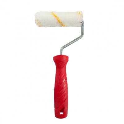 Валик 10 см в сборе полиакрил, желтая нить, интерьер d6 мм Классик-Стандарт (12/100/15) TOOLBERG