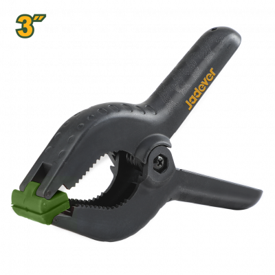 Зажим ручной 3" 75мм пружинный JADEVER