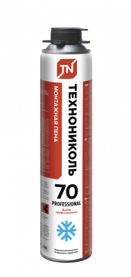 Пена монтажная профессиональная ТЕХНОНИКОЛЬ 70 PROFESSIONAL зимняя