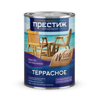 Масло террасное натуральное Престиж калужница 0,9л