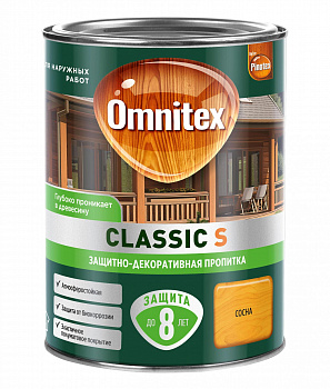 Пропитка Omnitex Classic S сосна 0,9л