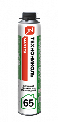 Пена монтажная профессиональная ТЕХНОНИКОЛЬ 65 MASTER всесезонная
