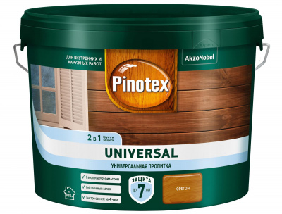 Пропитка PINOTEX-UNIVERSAL 2 в 1 Орегон 9л.