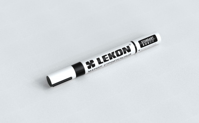 Маркер LEKON Standart с нитроэмалью 4 мм цвет черный