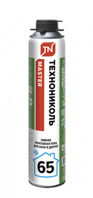 Пена монтажная профессиональная ТЕХНОНИКОЛЬ 65 MASTER зимняя Пена монтажная профессиональная ТЕХНОНИКОЛЬ 65 MASTER зимняя