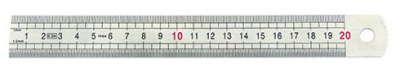 Линейка нержавеющая сталь 1000 мм "TOOLBERG"