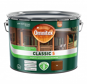 Пропитка Omnitex Classic S тик 9л