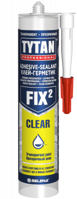 Клей-герметик TYTAN FIX² Clear прозрачный 290 мл