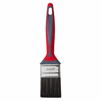 Кисть для водных красок Профи 50х12, двухкомпонентная ручка, нержавеющая сталь АКОР