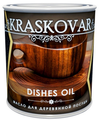 Масло Kraskovar Dishes Oil для деревянной посуды и разделочных досок бесцветный 0,75л