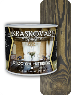 Масло для террас Kraskovar Deco Oil Terrace эбен 2,2л