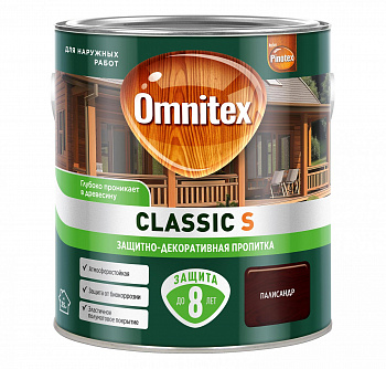 Пропитка Omnitex Classic S палисандр 2,5л