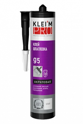 Клей-шпатлевка акриловая KLEI`MPRO g5 белая 300 мл, картридж