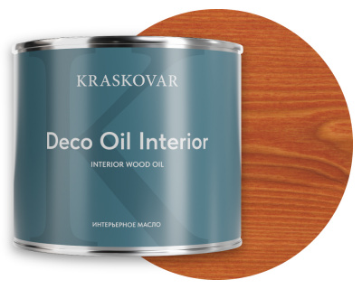 Масло для интерьера Kraskovar Deco Oil Interior лиственница 2,2л