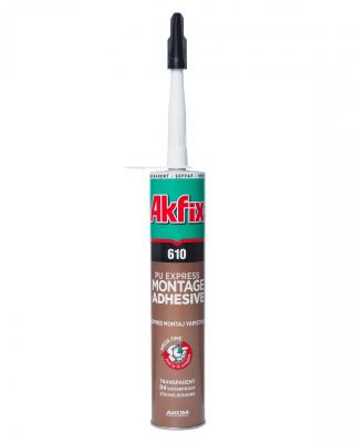 Клей экспресс ПУ Akfix 610 Д4 310мл
