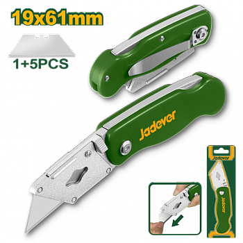 Нож складной 150мм 6 лезвий JADEVER