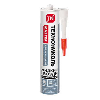 Клей акриловый ТЕХНОНИКОЛЬ MASTER универсальный, белый 280 мл