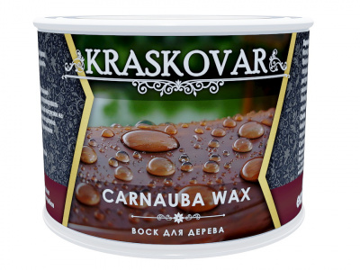 Воск Kraskovar Carnauba Wax для дерева 0,5л