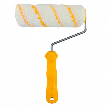 Валик 18 см в сборе полиакрил желтая нить фасадный (12/180/40мм) "KORVUS"