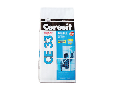 Церезит Затирка CE 33 S №07 белый 1-6мм 5кг (2092305)