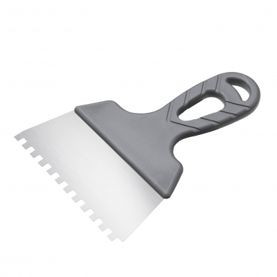 Шпатель зубчатый Эксперт 150мм, 8х8мм, нержавеющая сталь
