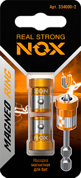 Магнитная насадка для бит, 2шт карта MAGNEO