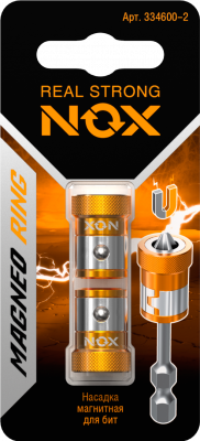 Магнитная насадка для бит, 2шт карта MAGNEO