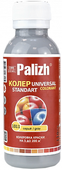 №1011 Колер Palizh STANDART универсальный 110г серый для фасадных и интерьерных работ