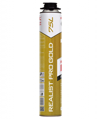 Пена профессиональная REALIST PRO Gold монтажная 75л