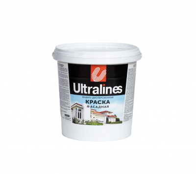 Краска ULTRA LINES ВД-АК фасадная 1,5кг