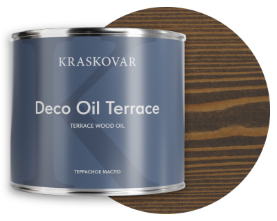 Масло для террас Kraskovar Deco Oil Terrace палисандр 2,2л