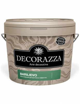 Декоративное покрытие DECORAZZA Barilievo BL001 15кг с многообразием эффектов